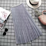 Zingj Seasons Can Wear A Single Mesh Skirt Lace Bottom Skirt With A Skirt Long High Waist-Length See-Through