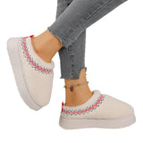 Bottom Wears Winter National Wind Emi-Ya Lace Fur Snow Boots Cold To Keep Warm Northeast Snow Cotton