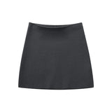 Women's ZA Autumn/Winter New Sleeve Knitted Coat Knitted Miniskirt