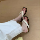 Flip-Flop Women Summer Beauty With Skirt 2025 Fashion Wear Cold Slippers Holiday Clip