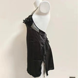 Pure Sexy Pajamas New Women's Summer French Pure Desire Sling Aja Skirt High Ice Silk Aja Skirt