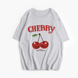 Sale Ins Wind Letter Print T-Shirts For Women's Summer Free-Rider Cotton Short-Sleeved