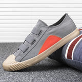 Autumn New Men's Foot Pedal Canvas Shoes Korean Version Of Fashion Shoes Casual Old Beijing Cloth Shoes Spring And Autumn