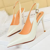 Shoes Patent Leather Woman Pumps Kitten Heels Occupation OL Office Shoes Classic Pumps Plus Size 35-43 Shoes Women