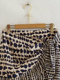 Women's Printed Double Lint Mini Skirt