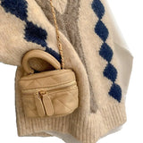 Goods V-Neck Knitted Vest Women's 2025 New Autumn And Winter Winter Wear Shoulder