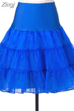 Vintage 50s 60s Women Ball Gown Tutu Skirt Swing Rockabilly Petticoat Underskirt Crinoline Fluffy Pettiskirt for