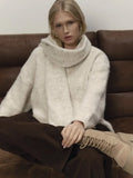 Lazy Wind Soft Woolen Sweater Women's New Set Of Relaxed Knitted Sweater In Autumn And
