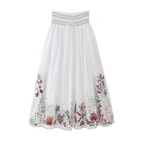 Cotton Shirt 5107046 Embroidered Long Dress 5107050