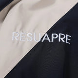 Color Block Oversized Waterproof JacketOutfit