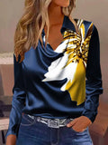 Shein's Long-Sleeved Spring And Autumn Shirt Women's Clothing