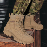 Boots Men's 2025 Autumn/Winter Tactical Shoes Desert Boots Outdoor Mountaineering Shoes Training Shoes Snow