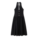Women's Clothing Explosion With Deep V-Breasted Lumbar-Lvate