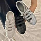 Small Magic Sticker Mary Jane Shoes Women 2025 Spring New Casual Bowling Ball Ballet Single