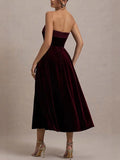 Women's Sleeveless Sexy Solid Color Body-Repair Dress Dress Dress Women