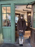 Coat Women Winter Fur Integrated 2025 Lazy Wind Environmental Protection Fur Warm Collar Long