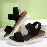 2025 New Sandals Large-Size Hemp Rope Tight Slopes And Casual Sandals Women's