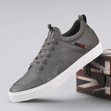 Walk Men's Shoes 2025 Autumn New High-Help Leisure Business Shoes Trend Canpermeable High-Bong Board