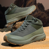 Autumn And Winter Hiking Shoes Help Outdoor Workwear Leisure Sneakers Comfortable Anti-Slip Cross-Country Running