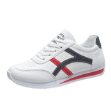 White Students Sports Leisure Flat Shoes Large Size Small White Shoes Women 2025 New Spring Breathable