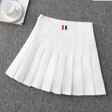 Zingj Pleated Skirt Female Spring And Autumn High Waist A Word Show Thin Student Skirt 2024 Summer New Fashion Short