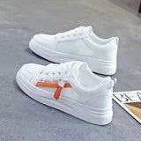 Shoes In The Autumn Of 2025 New Casual Coloring College Women's Shoes Korean Version Of Fashion Running
