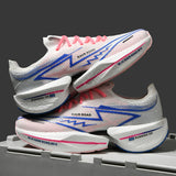 Summer New Fashion High-Light Light Shock Breathable Flying Shoes Casual