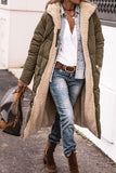 Women's Cotton Clothes Solid Color Hooded Multi-Color Optional Double-Sided Ladies Warm Thick