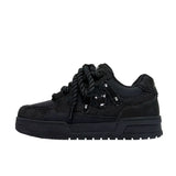 Shoes Destruction Series Street Style Black Samurai Men's Shoes Bread Shoes Low-Top Shoes Trendy Shoes Men's And Women's