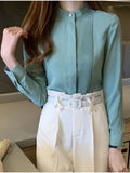 Shirt Women Chiffon Blouse Women Long Sleeve Shirts for Women Fashion Woman Blouses 2023 New Female Clothing Ladies