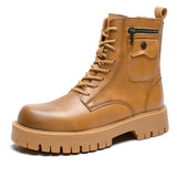 Zingj Men's High Top Vintage Boot