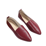 Wind Small Leather Shoes 2025 Spring And Summer New Leisure Flat Bean Shoes Net Red Light Mouth
