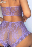 Sexy Women Lace Tulle Lingerie Set Ruffle Sleepwear Babydoll Ladies Sexy Bandeau Underwear Nightwear Exotic Sets