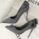 Shoes Patent Leather Women Heels Pointed Toe Woman Pumps Sexy High Heels 2022 Hot Bow-Knot Pumps Women Stiletto