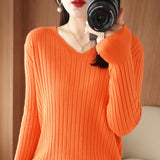 Zingj Sweater Female 2023 Spring And Autumn Knit Bottom Shirt Fashion Slim Long Sleeve Skin-Friendly Soft Bottom Top-Outfit