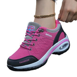 Autumn New Air Cushion Running Shoes Women's High Soft Bottom Shock Absorber Sports Thick-Soled Casual