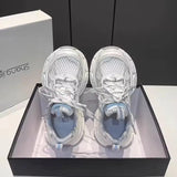 Version Of Temperament Old Dad Shoes Women's 2025 Autumn New Thick-Soled Breathable Sneakers Running Casual Fashion