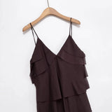 Women's Clothing Explosion Fashion Sexy V-Neck Folding Trim Sling