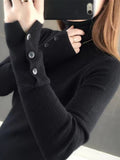 Sweater Women Slim Pullover 2023 New Autumn Winter Korean Fashion Sweaters Jumper Female Clothing Basic Knitwear