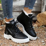 Shoes Children's Shoes 2025 New Winter Large-Size Casual Plus Velvet Winter Shoes Korean Version Of The Students' Women's Shoes High-Top