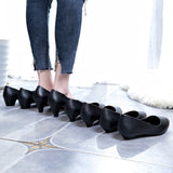 New White-Collar Low-Heeled Work Shoes Fashion Leather Coarse OL Single Shoes Vietnamese Side Trade Dress Women's