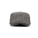 Mens Flat Cap Beret herringbone Newsboy Bakerboy Hat Gatsby Peaky