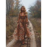 Shein Prints Bohemia National Holiday Beach