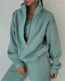 Ebay New Autumn Women's Clothing New Fashion Catch Velvet Sports Leisure Suit