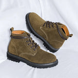 Zingj Martin Men 2023 New Autumn / Winter Boots Vintage Work Boots