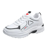 Dad Shoes Women In The Super Fire 2025 Autumn New Korean Version Of Fashion Leisure Sports Small White Shoes Breathable Net