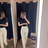 And Summer 2025 New Fashion Multi-Color Pendant High-Waisted Halon Casual Suit