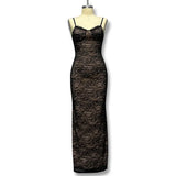 Women's Dress 2025 New Lace Sling Skirt Fashion Dress Dress Dress Body Sexy Dress