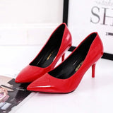 Women's High Heels Fashion Comfortable Solid Color Casual Light Office OL Ladies Large Size High