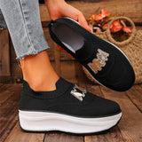 Flat-Bottomed Casual Single-Shoe Women 2025 New Breathable Shallow Comfortable Foot